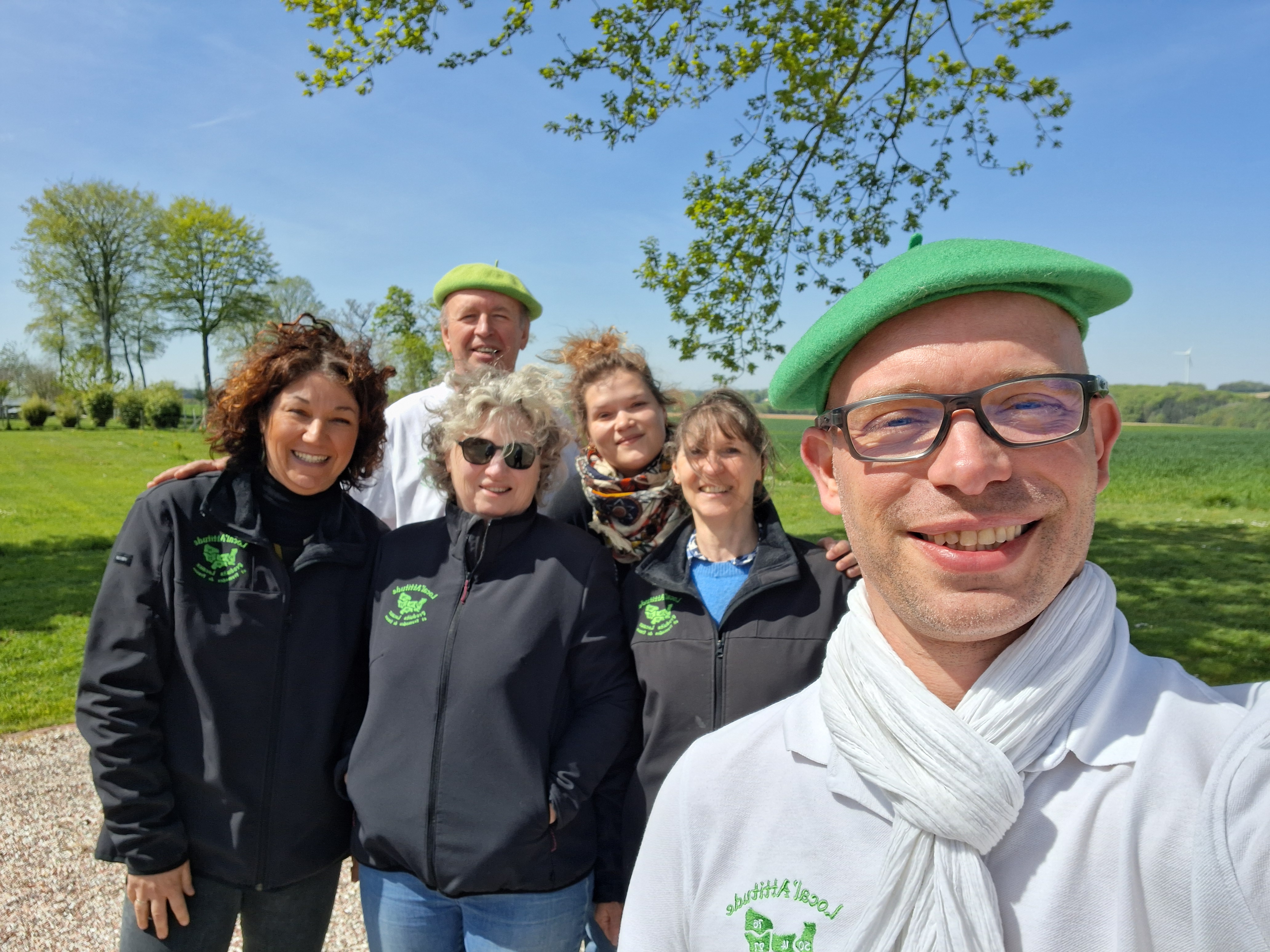L'équipe Local'Attitude au printemps